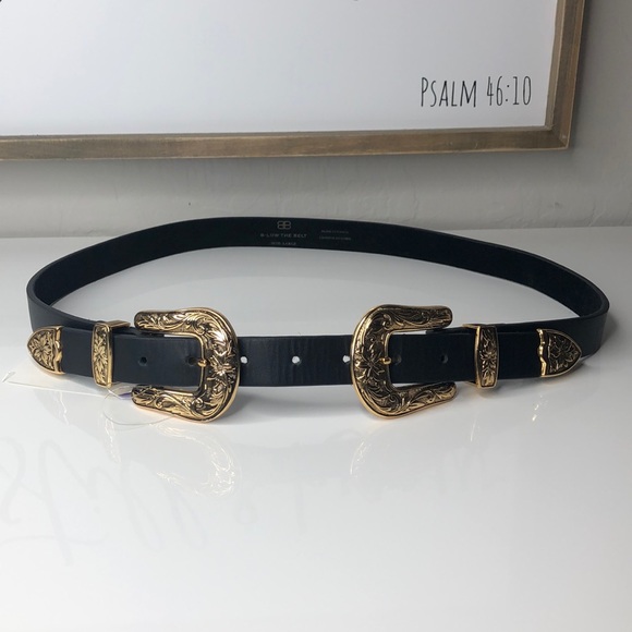 B-Low the Belt Accessories - B-Low The Belt Smooth Leather Gold/Black